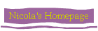Nicola's Homepage